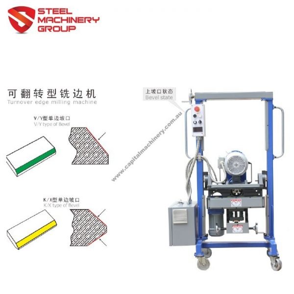Smg 60r Double Side Edge Beveling Machine Beveling Machinery Supplier