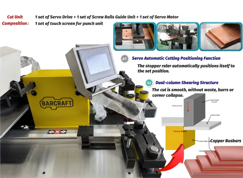 Smg Barcraft 3000xa Pro Cnc Fully Automatic Busbar Processing Machine 04 Smg Barcraft 3000xa Pro Cnc Fully Automatic Busbar Processing Machine 04